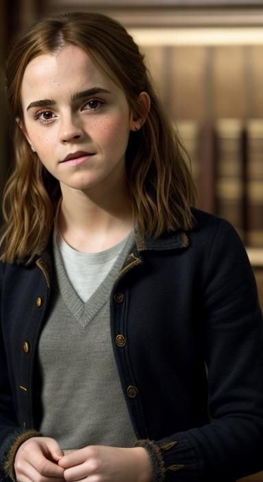Emma Watson as Hermione Granger: Enhanced Beauty