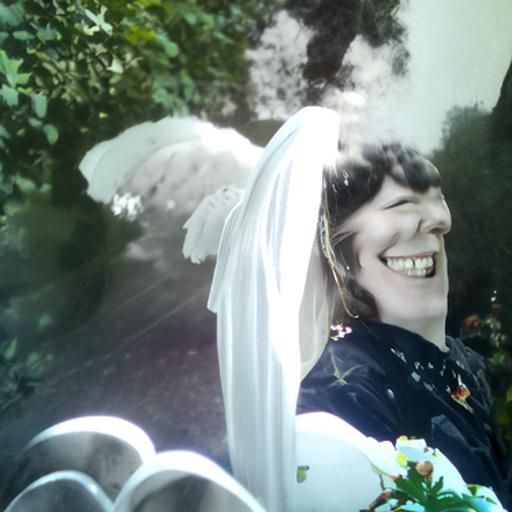 Radiant Bride: A Heavenly Wedding Day Portrait