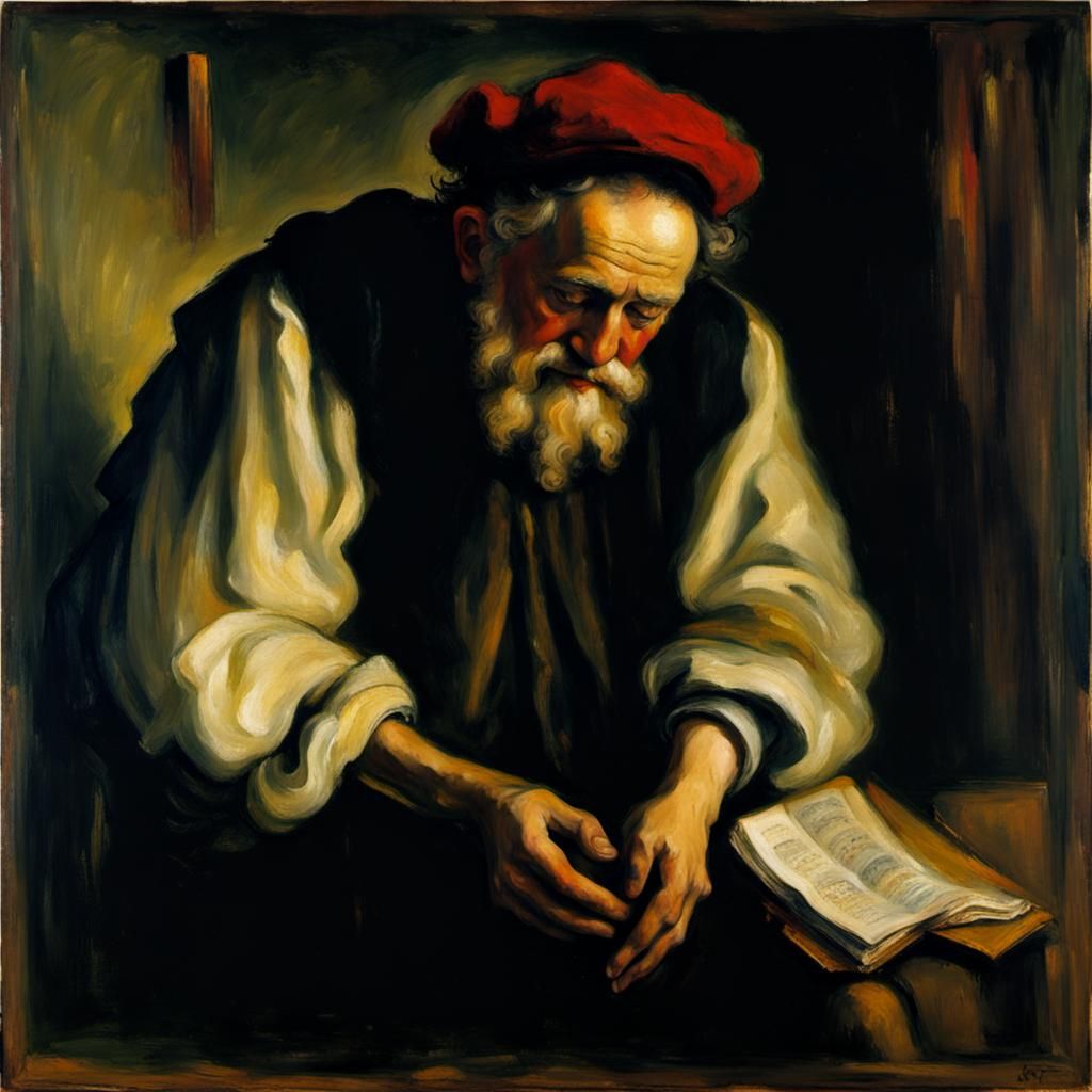 Day of Prayer in Baroque and Expressionist Styles