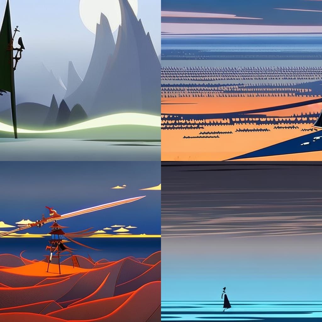 Hyperrealistic Samurai Jack in High Definition