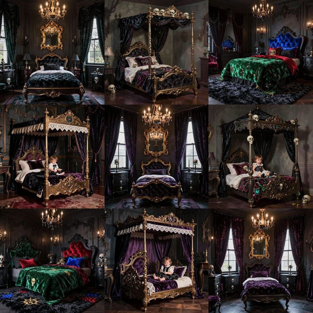 Luxury McQueen Bedroom for a Two-Year-Old