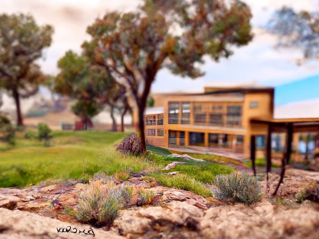 Ashcan School Landscape Vista in 4K HDR