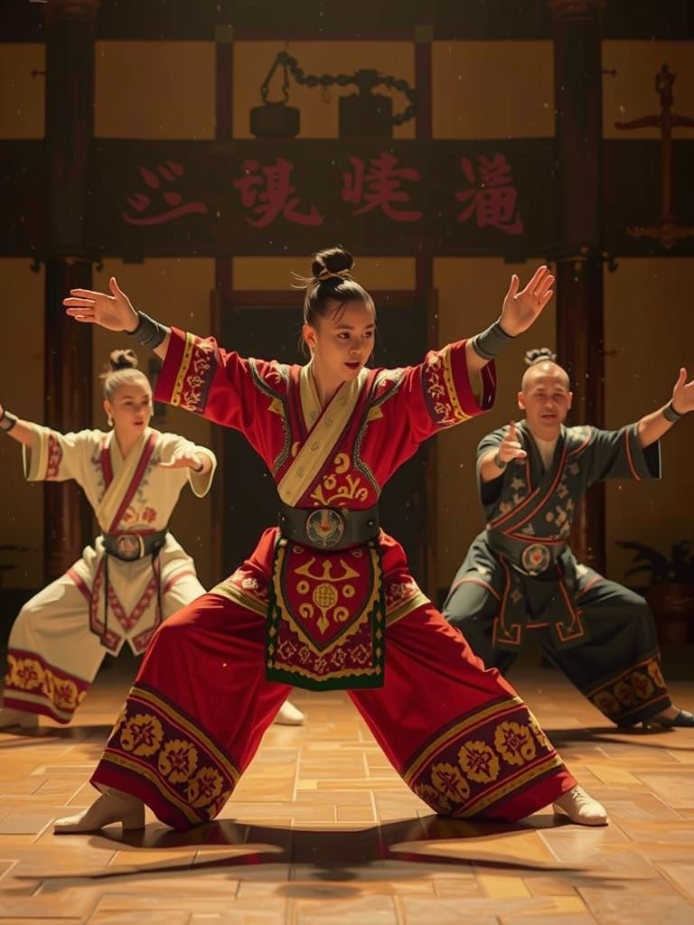 Epic Stormy Day in Cinematic Film Style