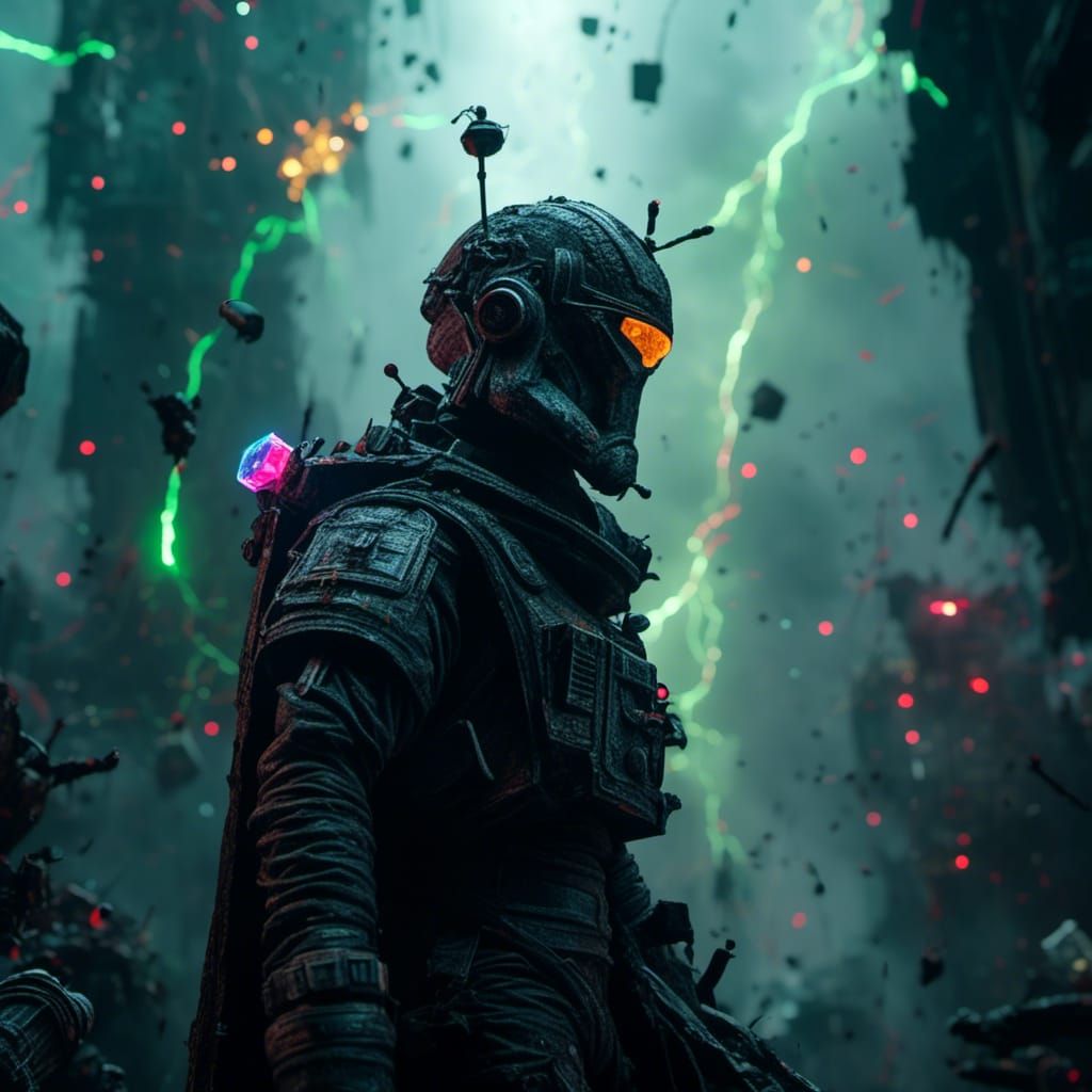 Dark Fantasy Mashup: Star Wars, Halo, and Evolution