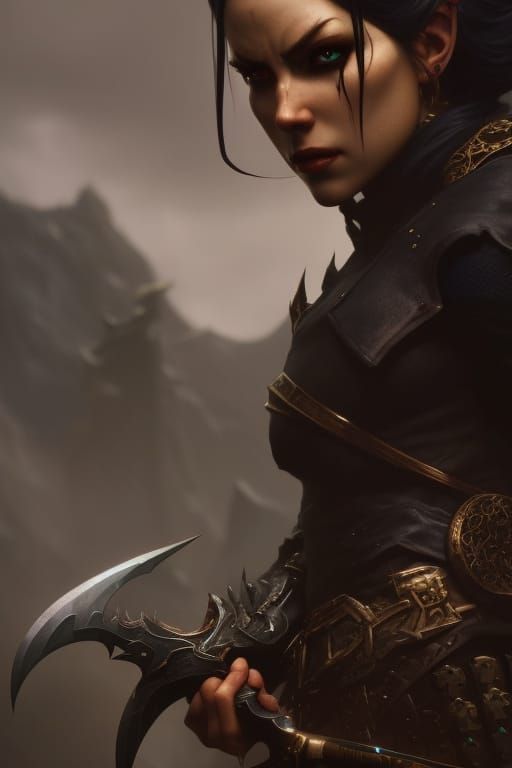 Gnome Rogue Assassin with Venom Dagger