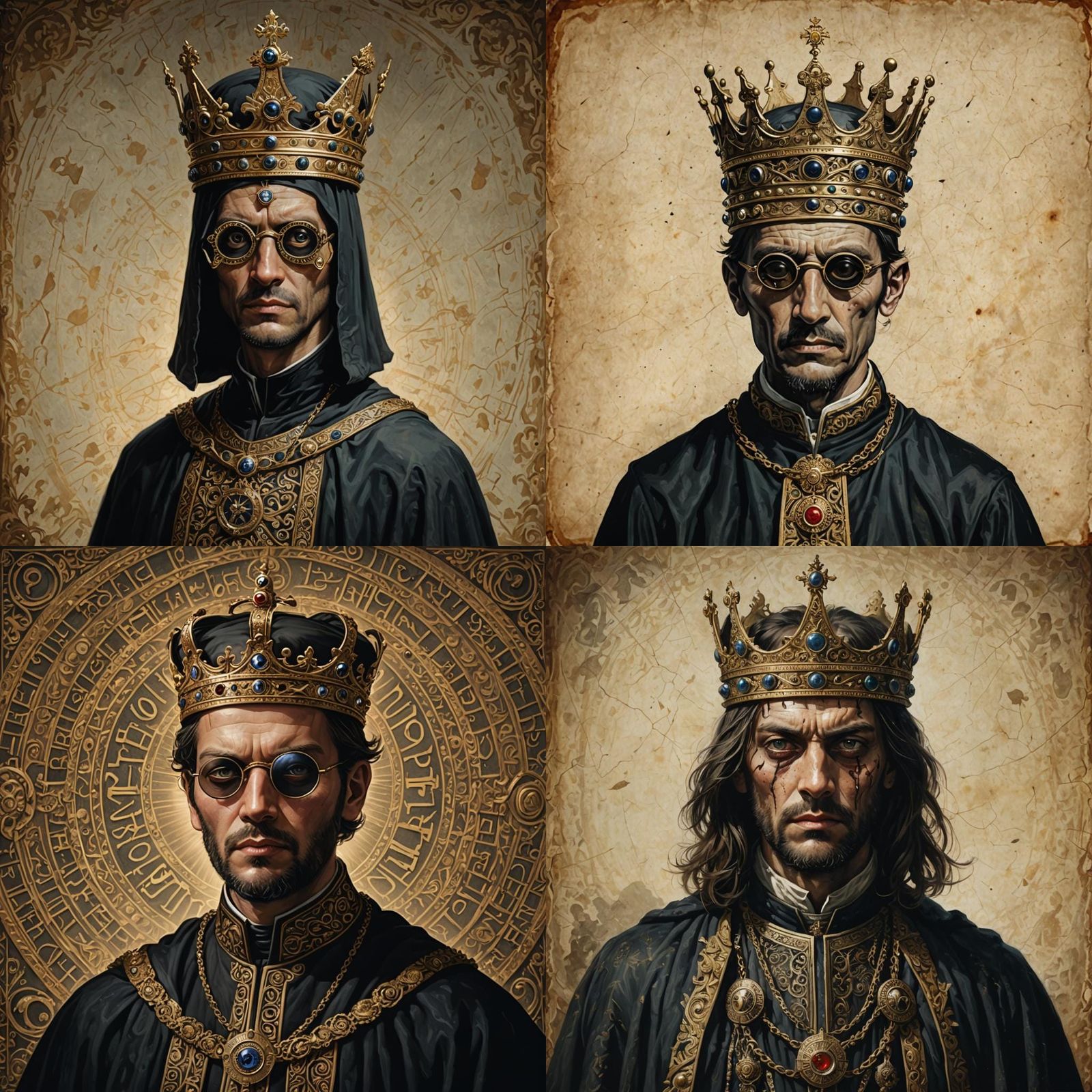 AI Realization of 'Among the Blind' Proverb