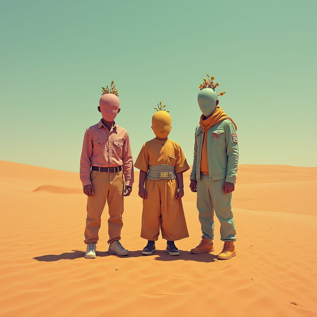 Surreal Desert Odyssey: Mlabbn, Simsimia, and Foley Amidst E...