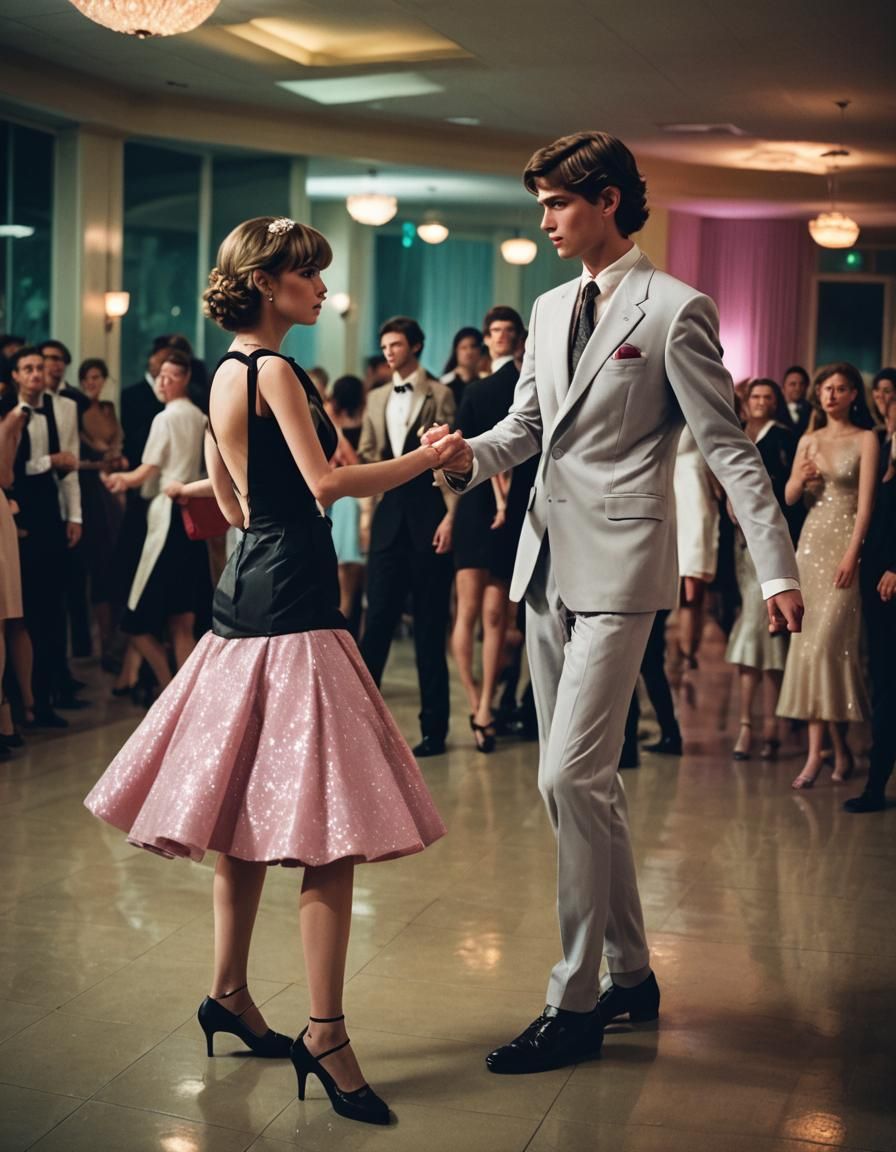 Role Reversal Dance: Cinematic Film Still