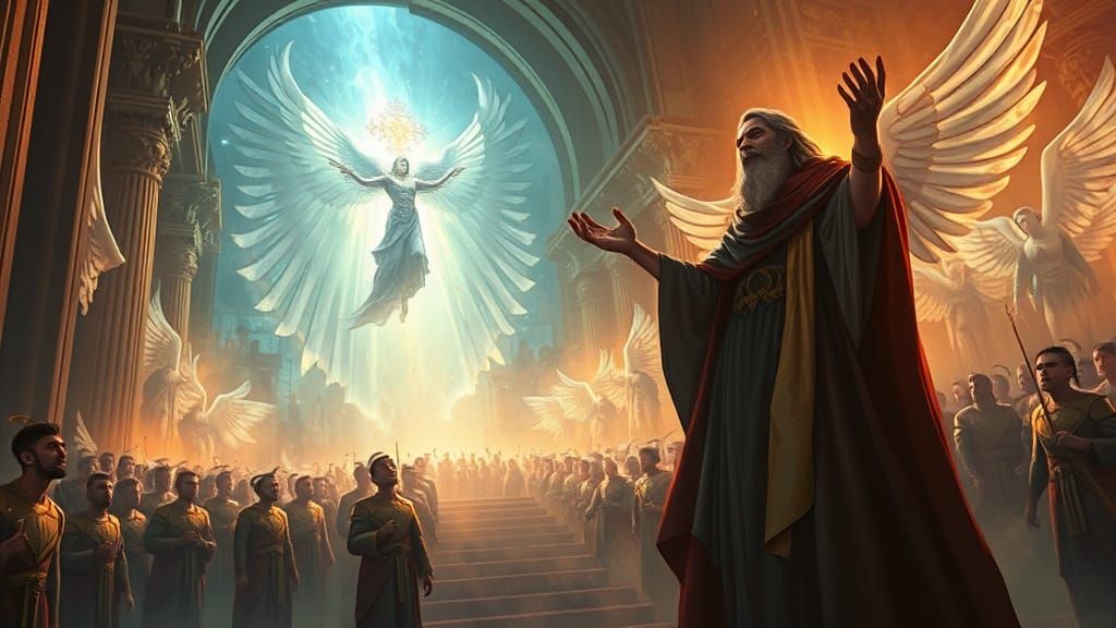 Mystical Prophet in Cathedral: Day of Judgment