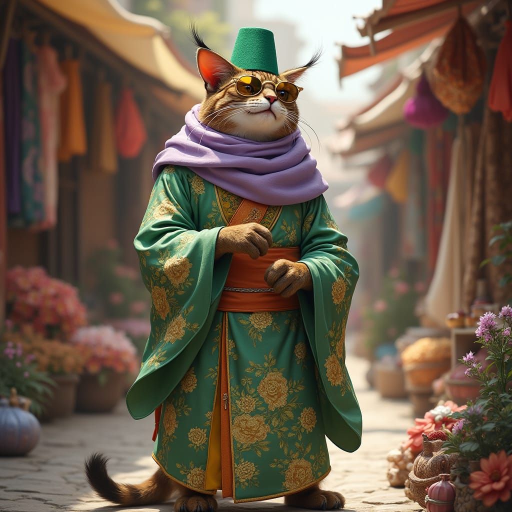 Caracal Negotiates Fabric Discount at Bazaar