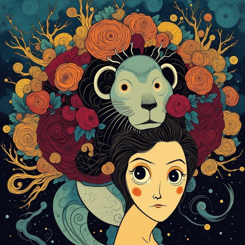 <lora:CICADA SONG:1.0> <lora:Death Before Decaf:1.0>