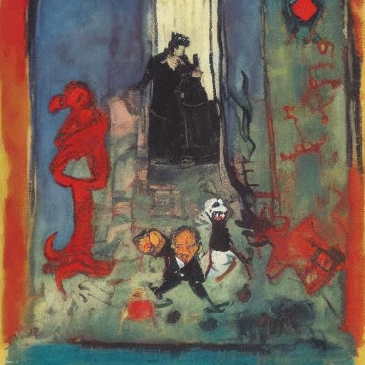 Vampire's Gift: Abstract Expressionism Meets Impressionism