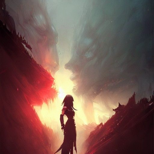 Sinister Fantasy Character Art