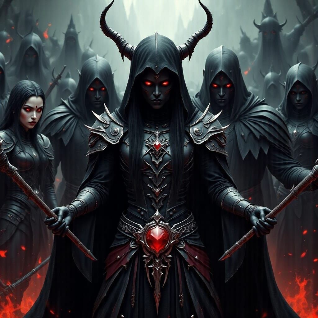 Dark Steel Witches at Black Masses