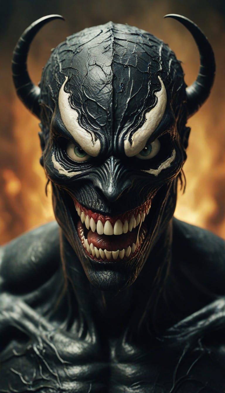 "Mind faced doom,(venom:1.3)."
By Franz von Stuck/