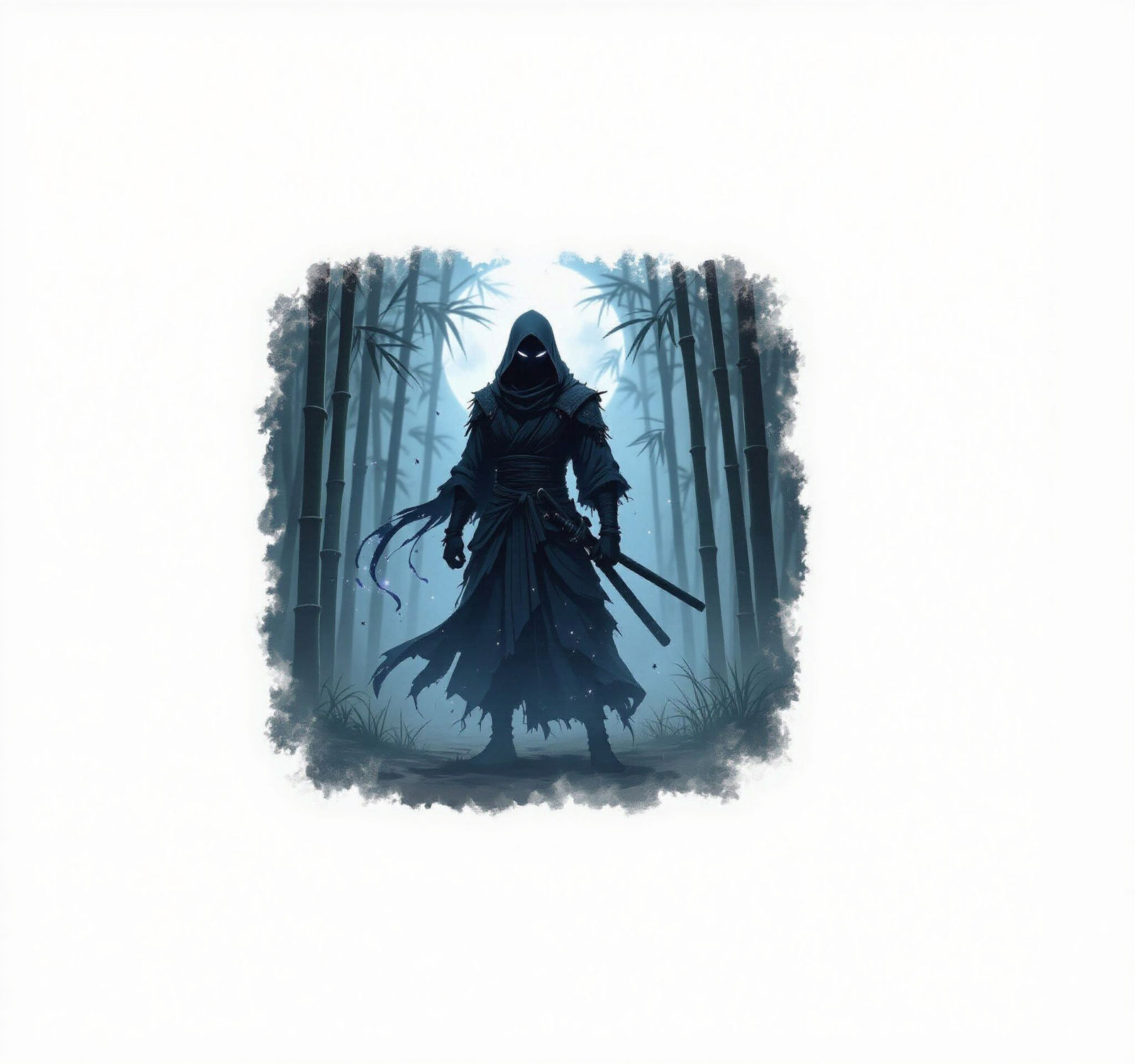 A Ninja Composed Entirely of Void