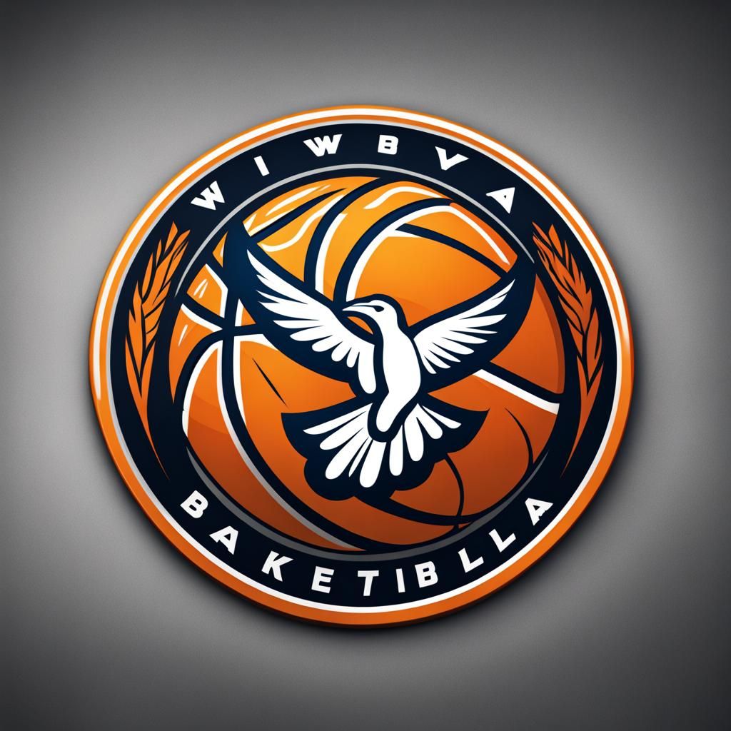 WNBA Oakland Team Animated Basketball Logo