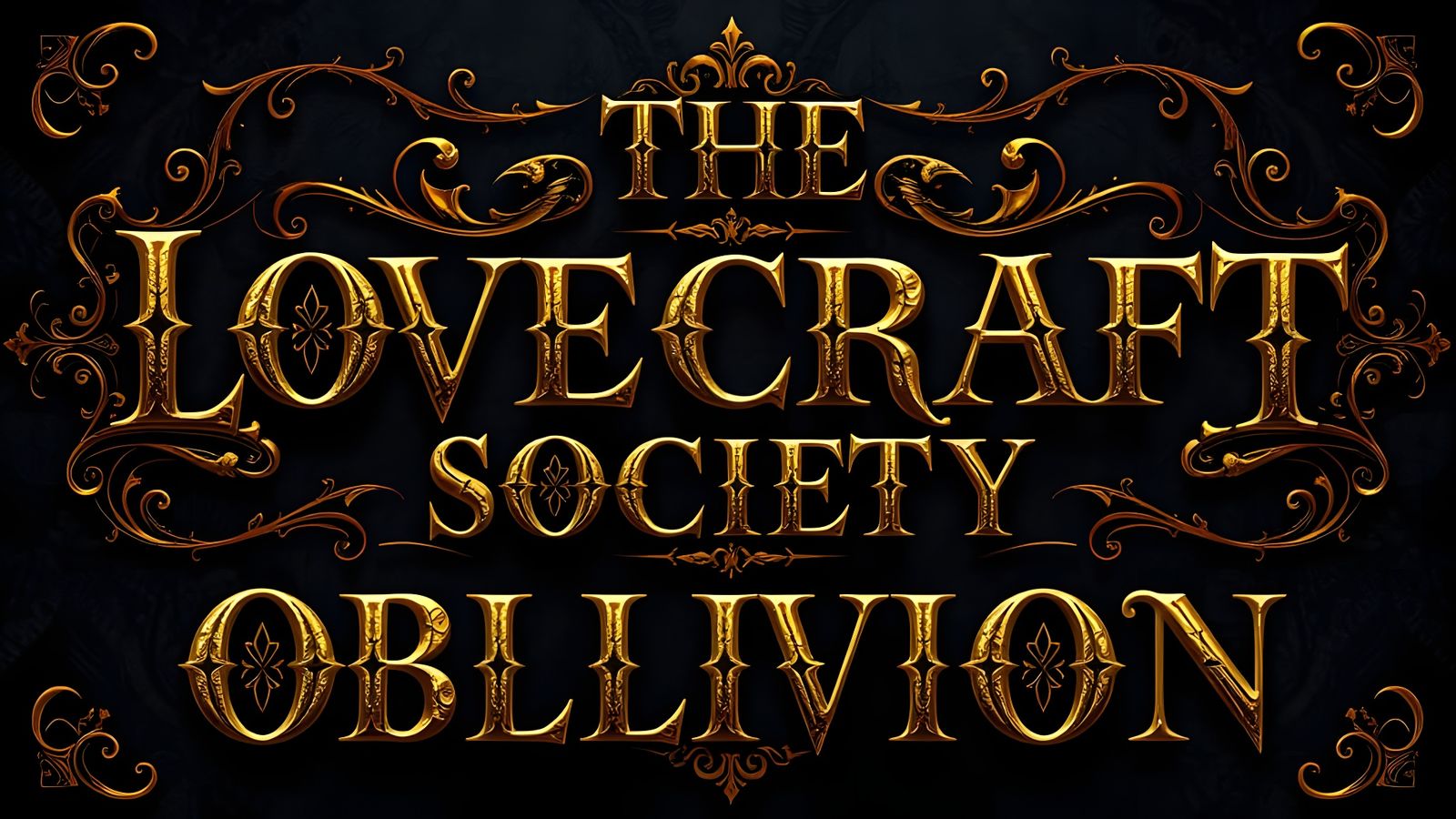 The Lovecraft Society Oblivion Text Art