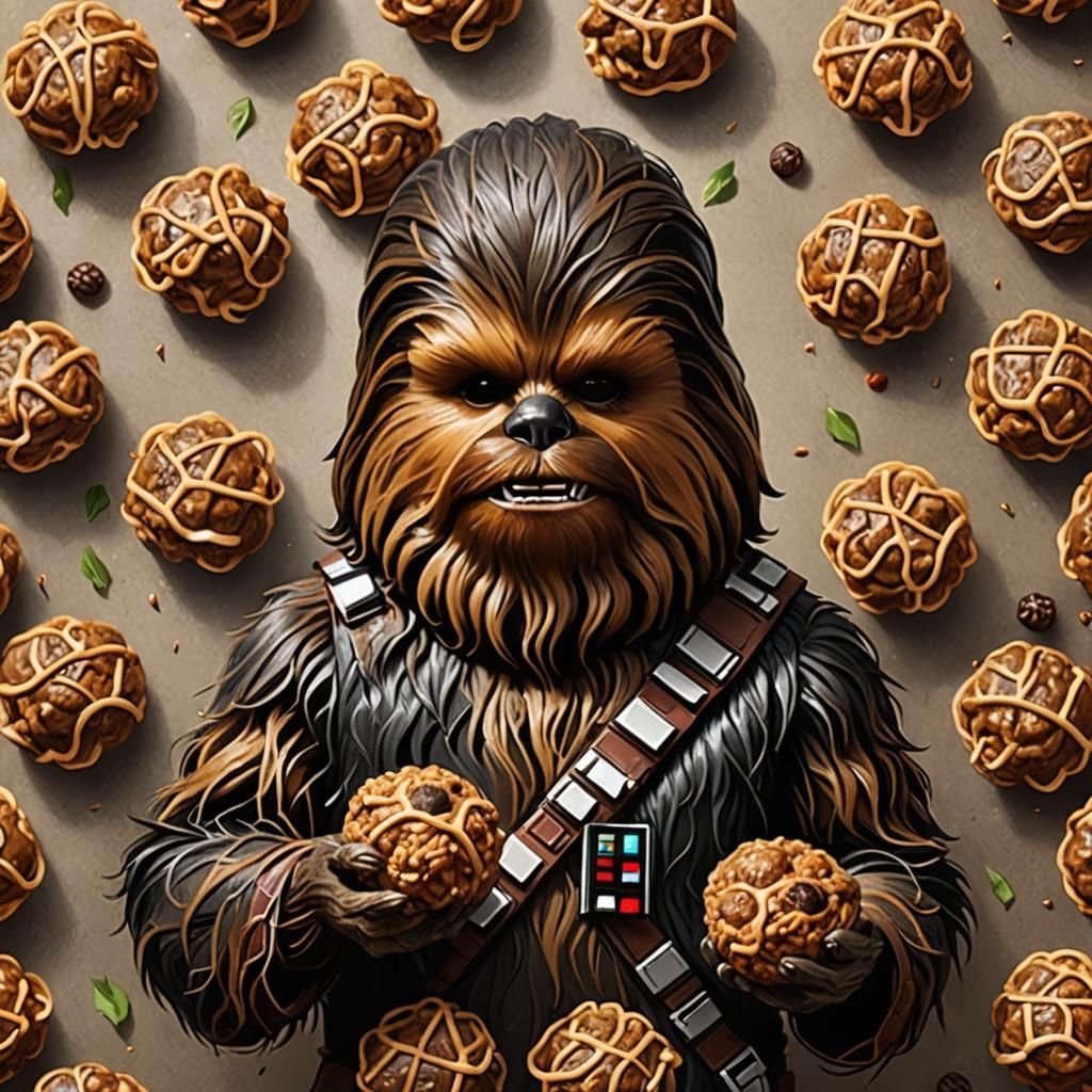 Meatball time for Chewbacca