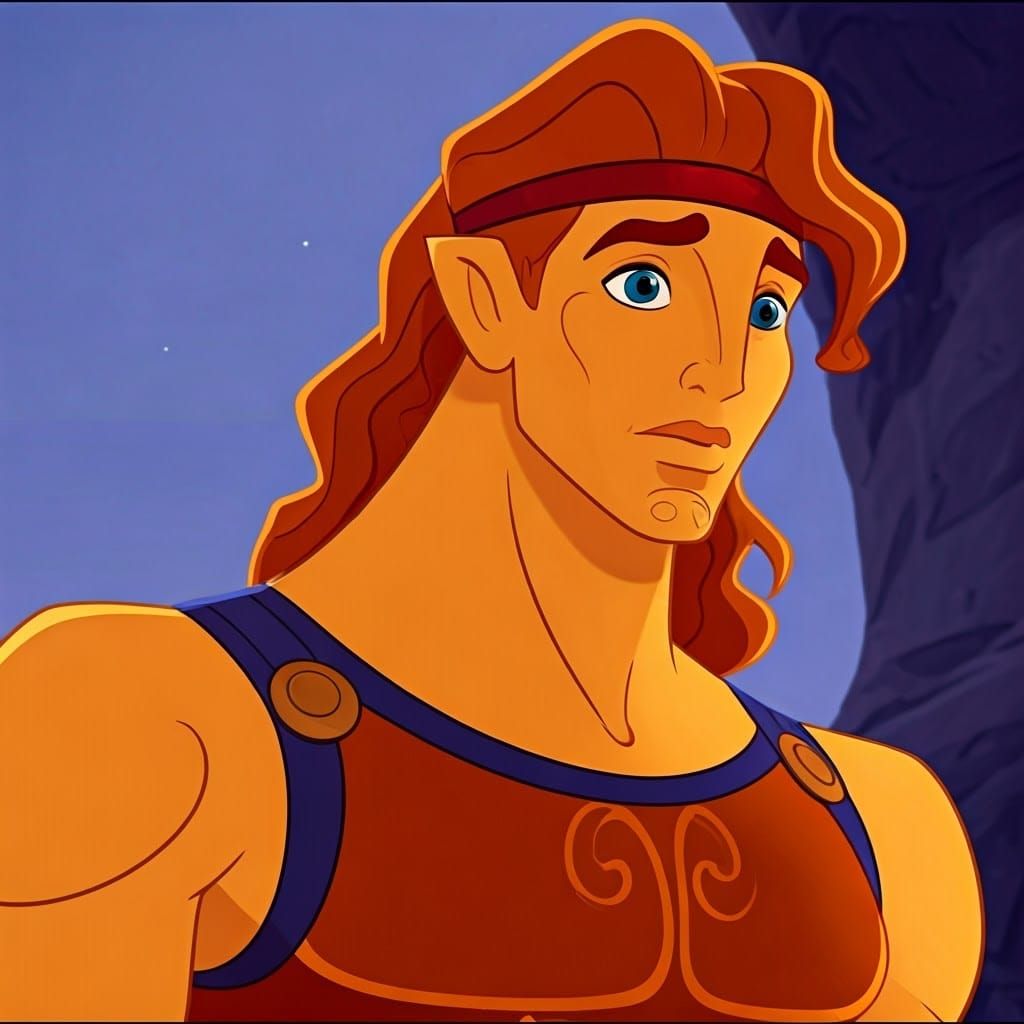 Hercules in Ancient Greek Style