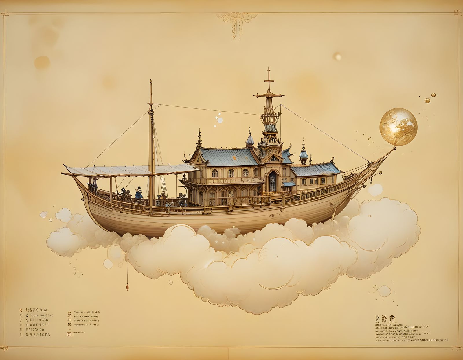 Kintsugi Cloud Boat Architectural Diagram