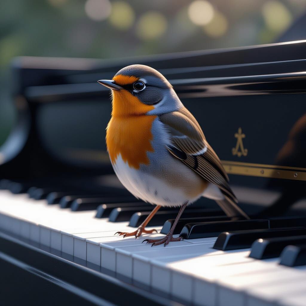 Robin Plays Piano: Anime Concept Art