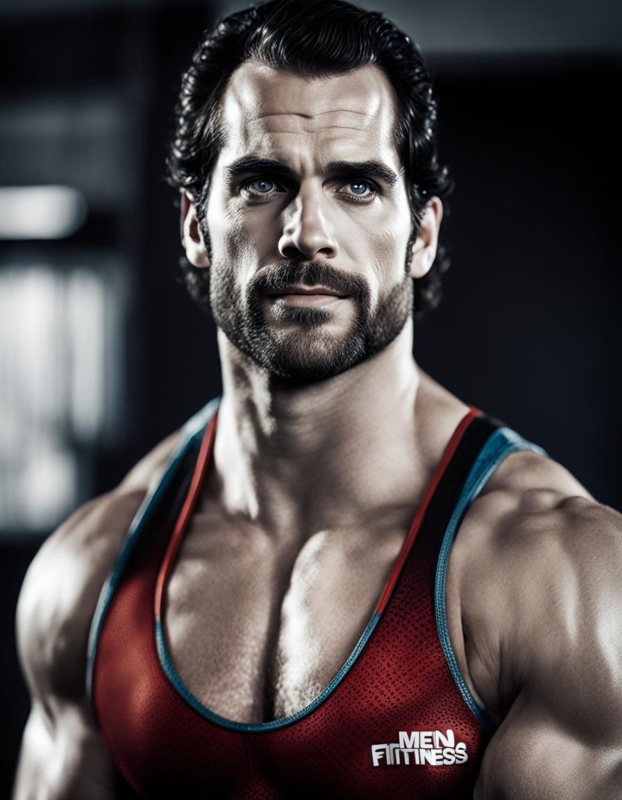 Henry Cavill as Bodybuilder for Fitness Magazine