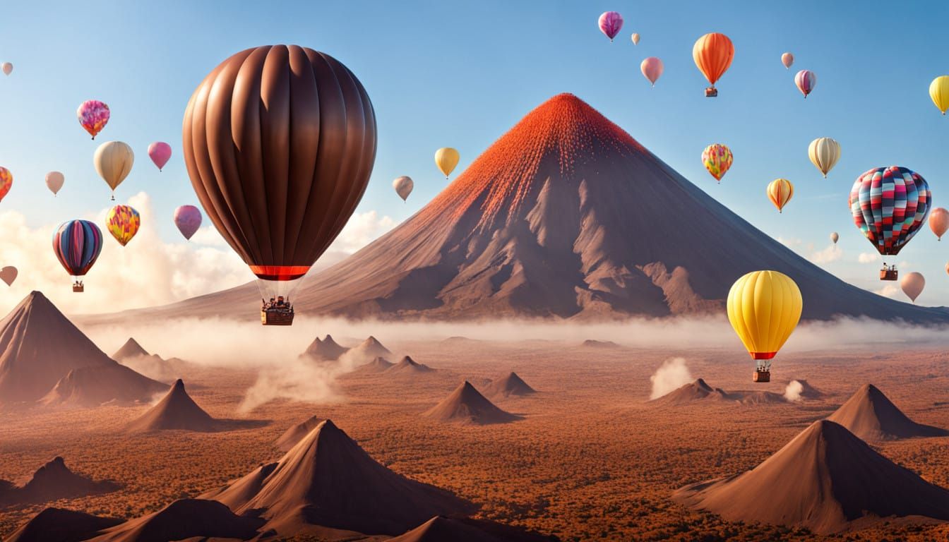 Balloons Soar to Find the Sweetest Volcano