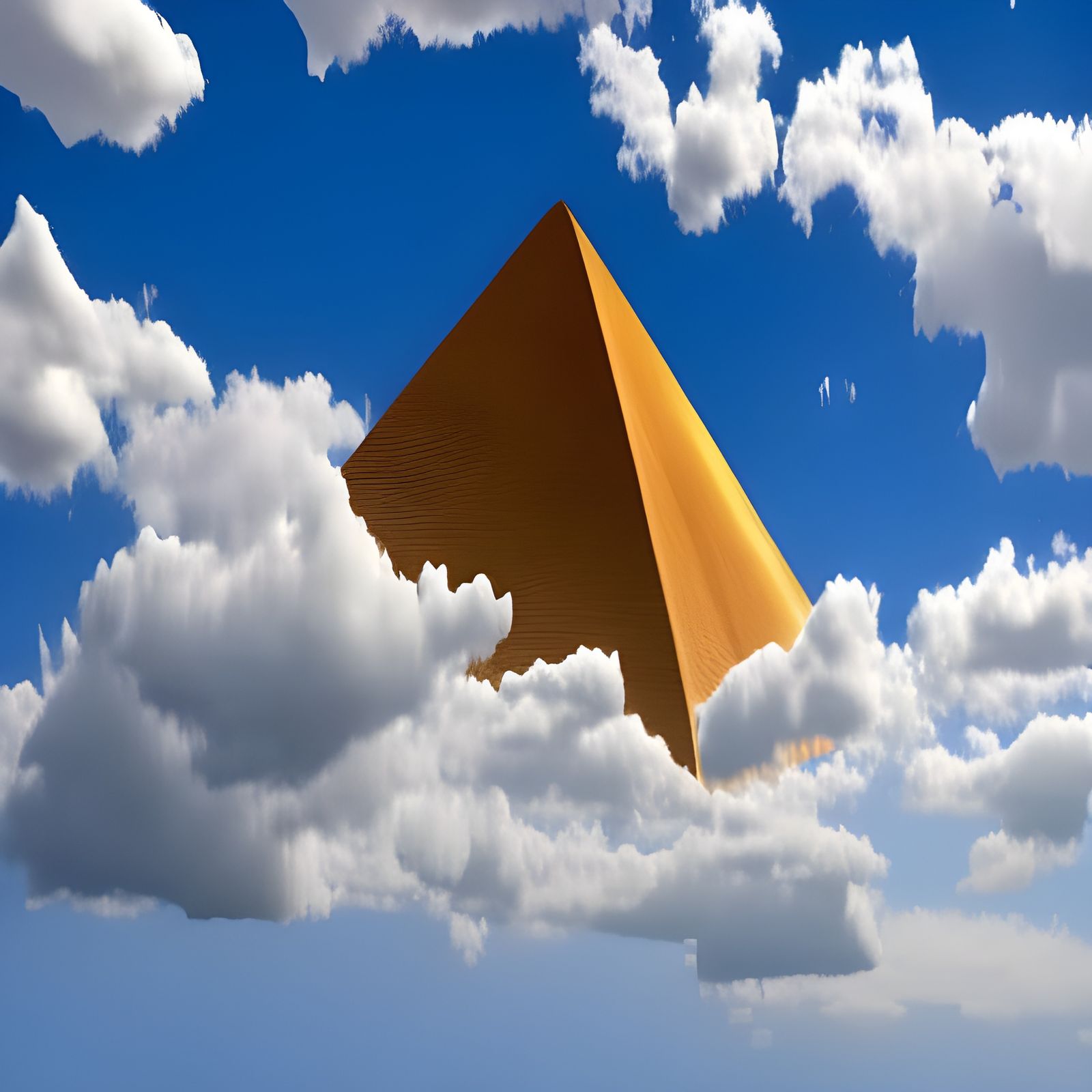 Egyptian Pyramids in 3D: A 4K Desert Landscape