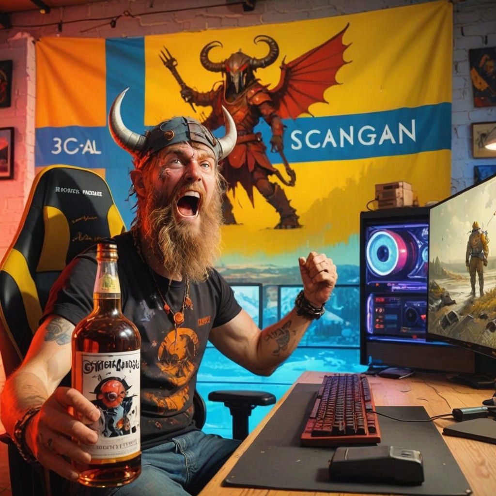 Hyperrealistic Portrait in Vibrant, Dramatic Lighting