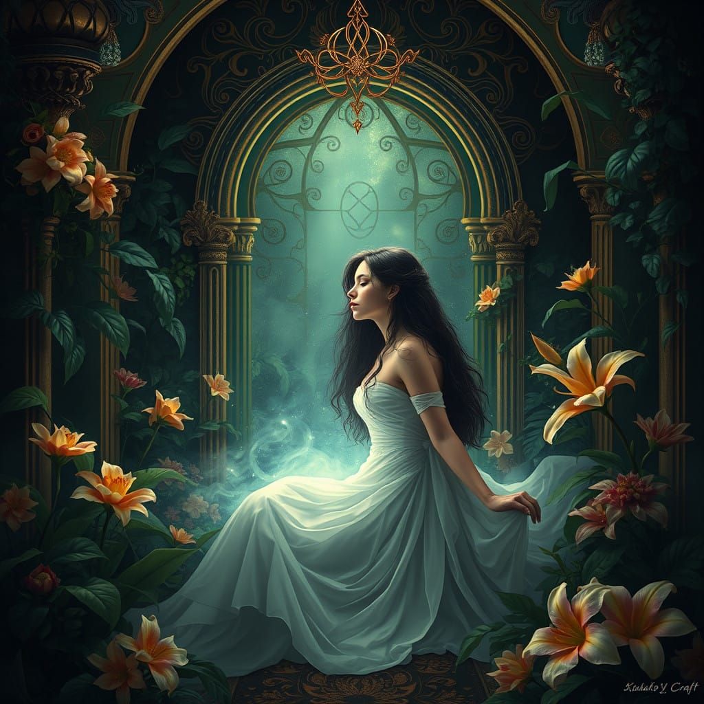 Mystical Beauty Awaits in Enchanted Chamber