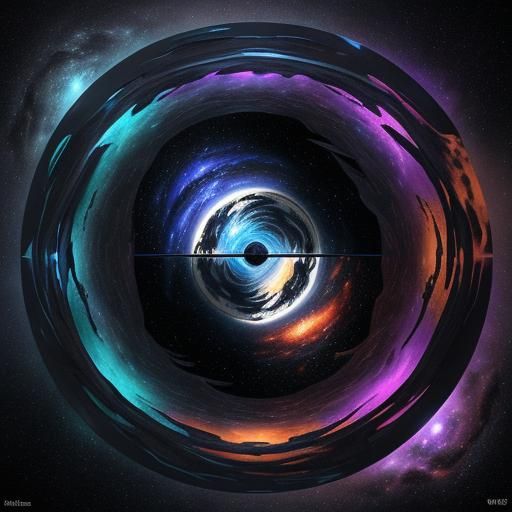 Cosmic Yin Yang Cheetahs: Fantasy Concept Art