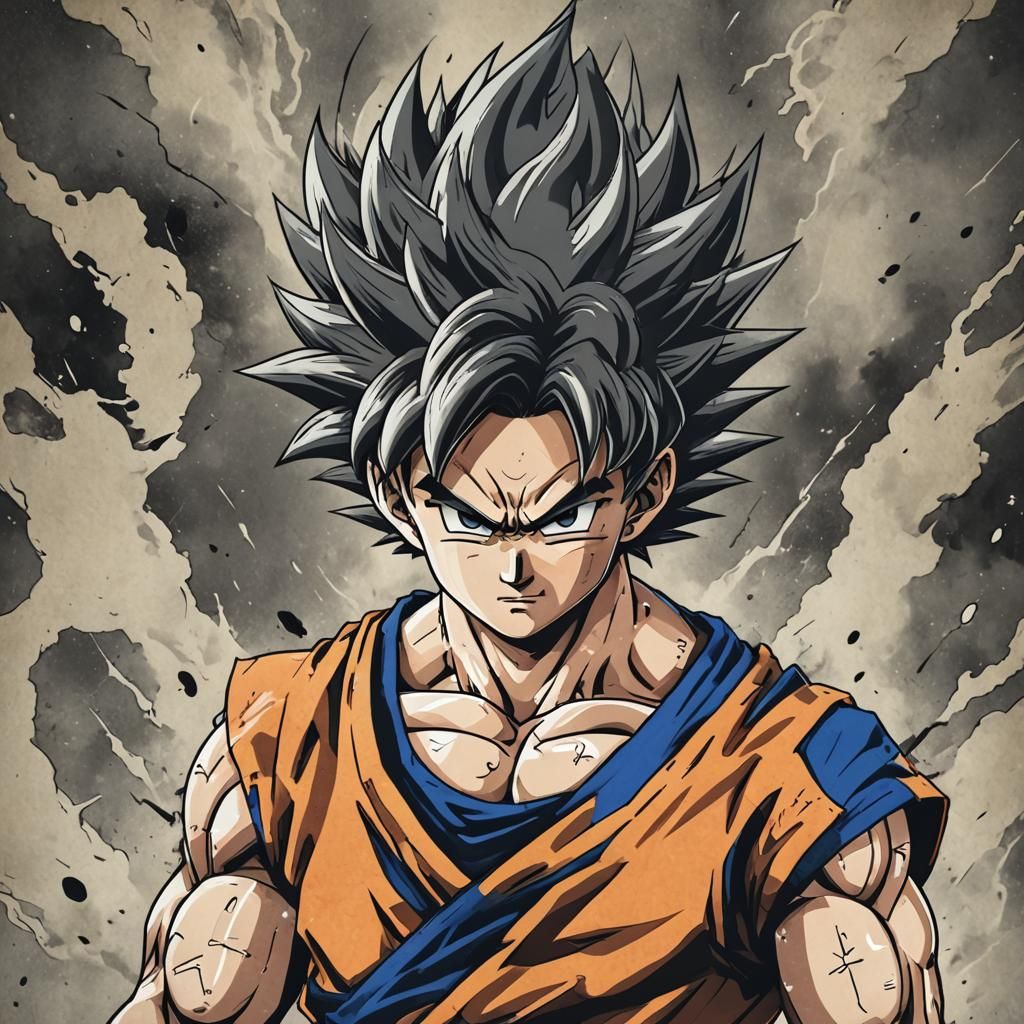 Goku Rendered in 4K Resolution