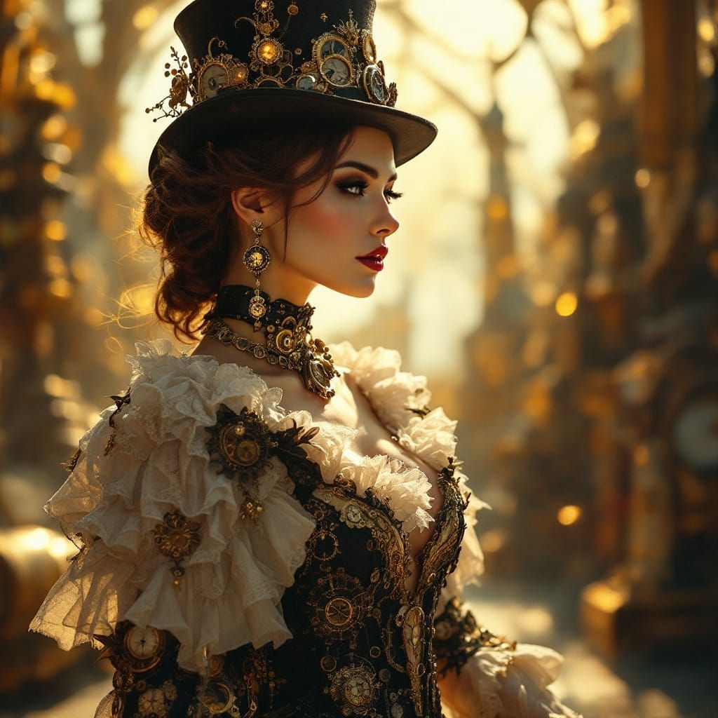 Golden Light of Clockwork Inspiration