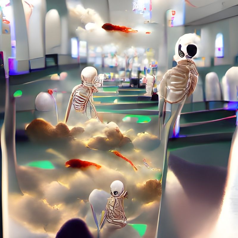 Abstract Depiction of the Afterlife