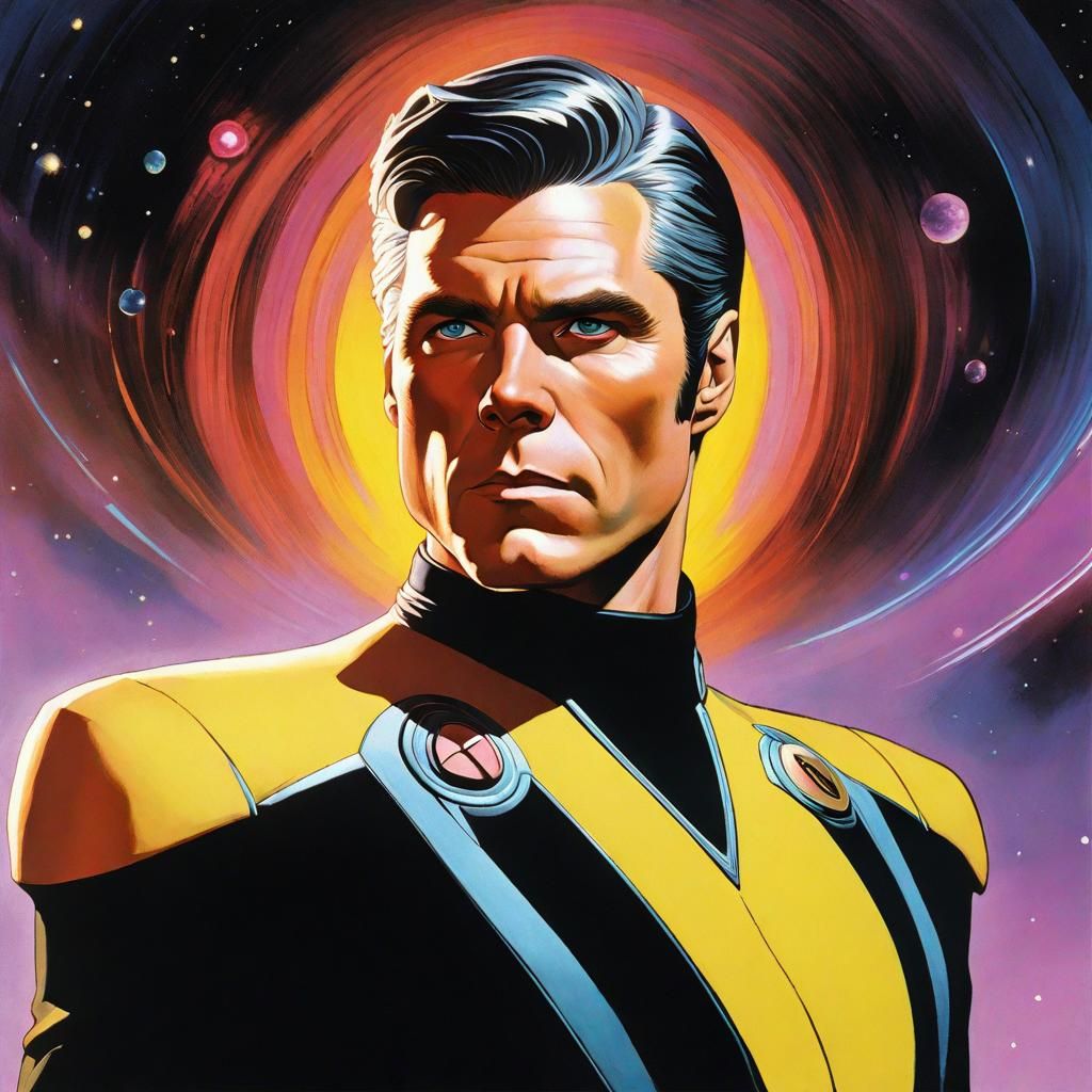 Captain Christopher Pike. Retro Trek