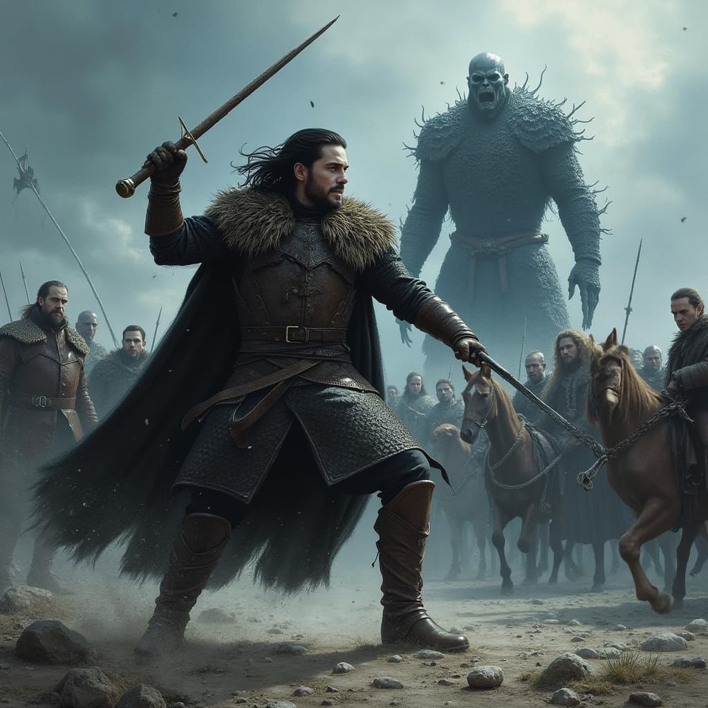 Epic Battle: Jon Snow vs Night King