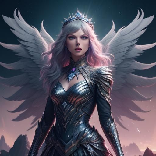 Phoenix Headband Art in a Fantasy Style