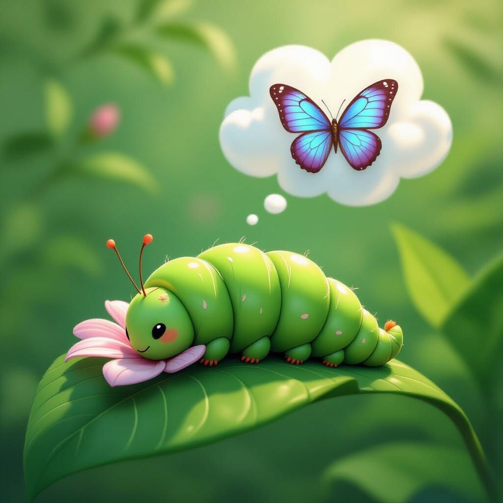 Sleeping Caterpillar's Pixar Dream of Flight