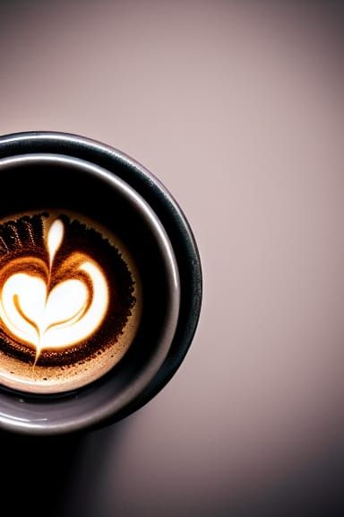 Unsettling Eyes Stare Out From Coffee Cup