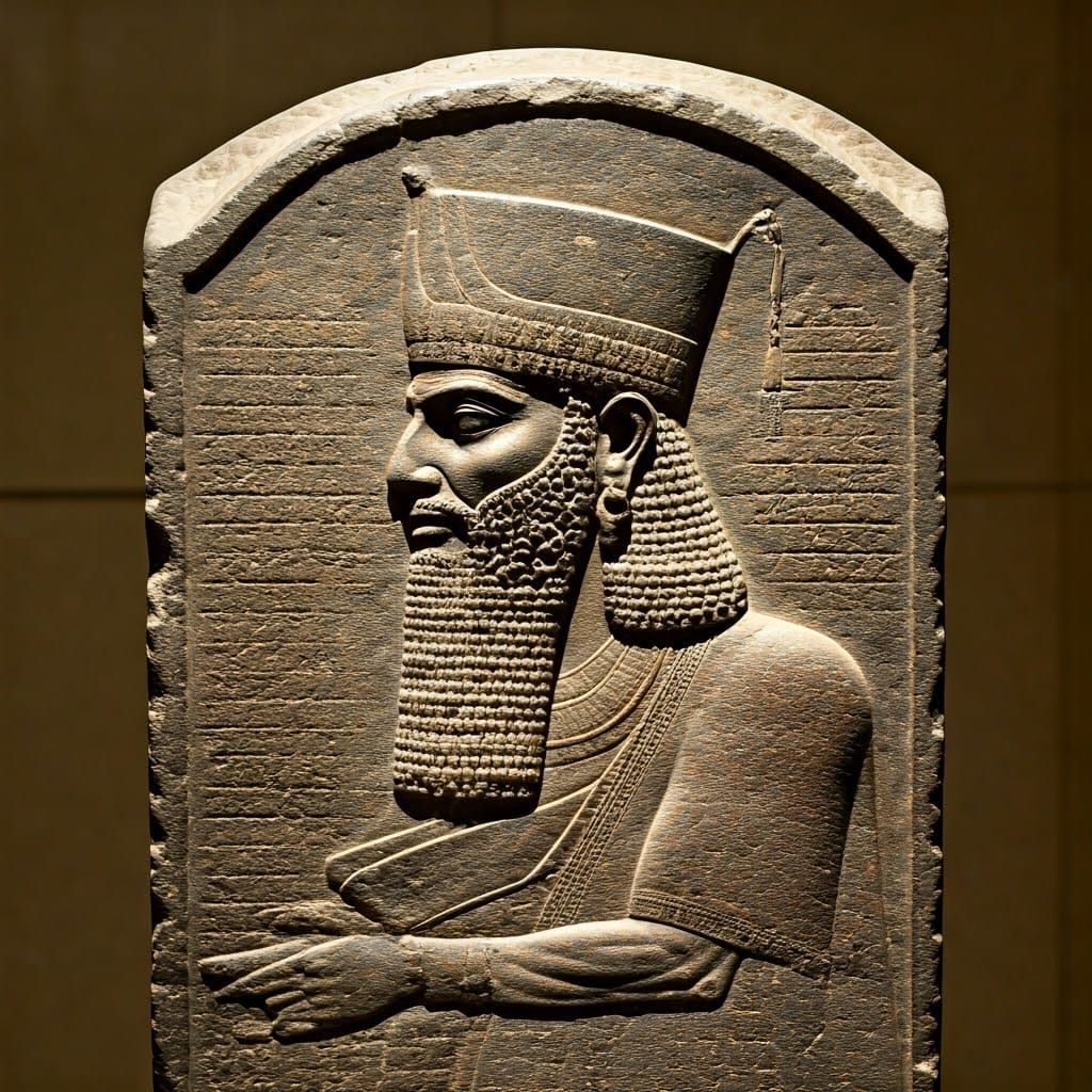 Codex Hammurabi Stele Relief