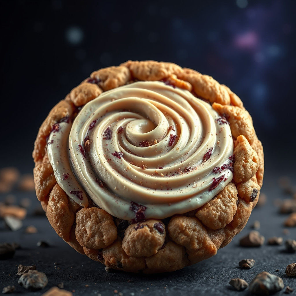 Cosmic Cookie with Milky Way Frosting