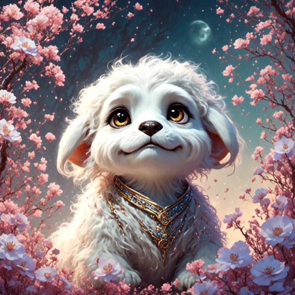 Cute Baby Falkor from The Neverending Story