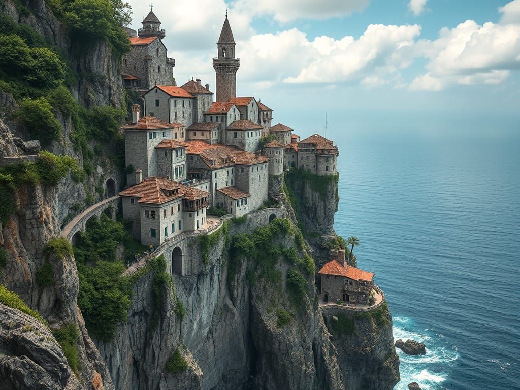 Optical Disillusion That Shouldn't Exist Built Out On Implausibly Cantilevered Platforms