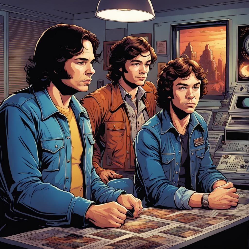 That 70s Show Comic Book Art