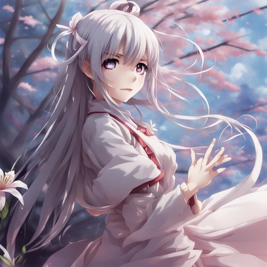 Anime Style Lily Portrait