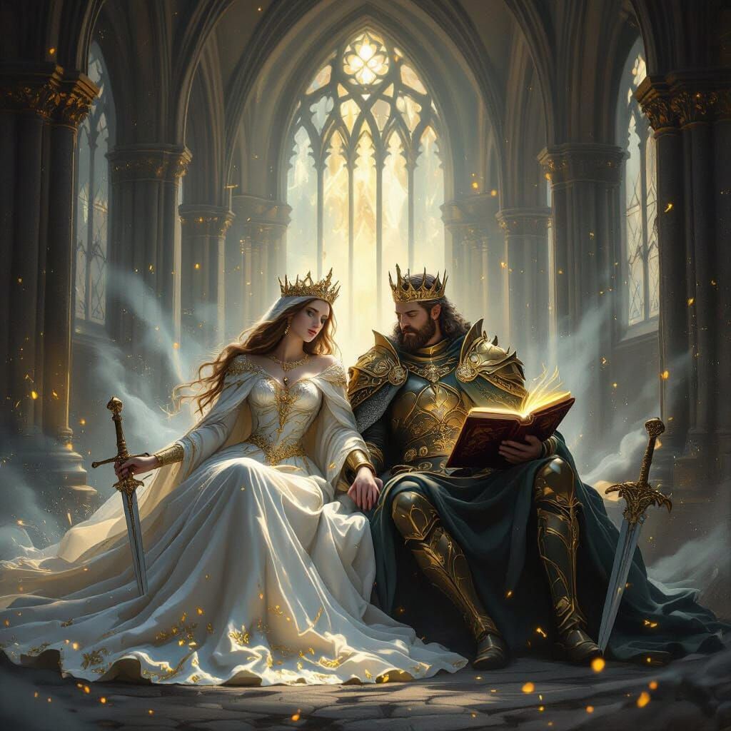 Entombed Royal Spirits in Forgotten Cathedral