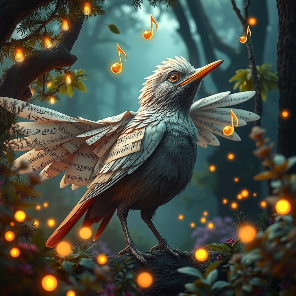 A magnificent songbird