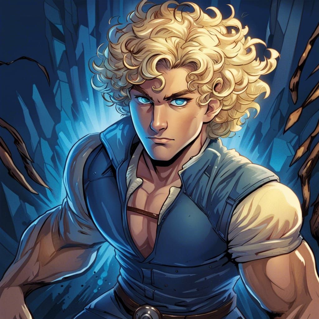 Viltrumite Character Portrait in Comic Book Style