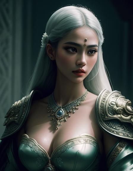 Hyperrealistic Portrait of Courtesan Kanhopatra